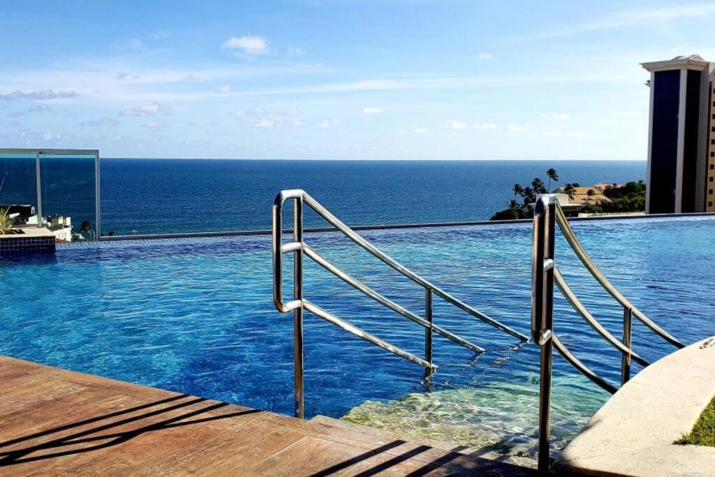 Vista Mar Nascente, Dois Quartos, Novo, No Melhor Do Rio Vermelho, Condominio Club, 1103 Salvador Luaran gambar