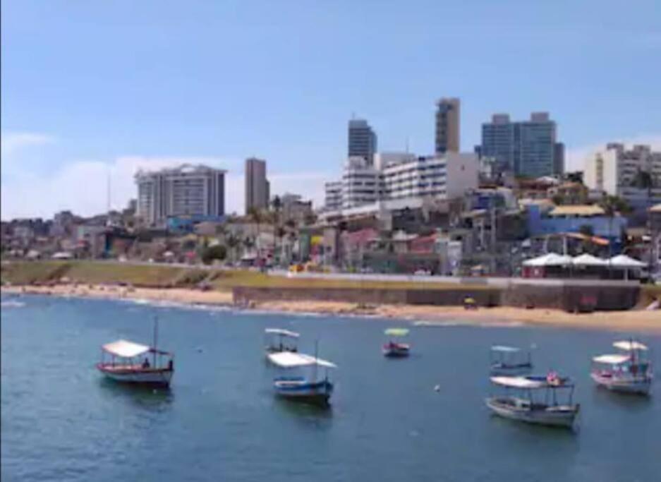 Vista Mar Nascente, Dois Quartos, Novo, No Melhor Do Rio Vermelho, Condominio Club, 1103 Salvador Luaran gambar