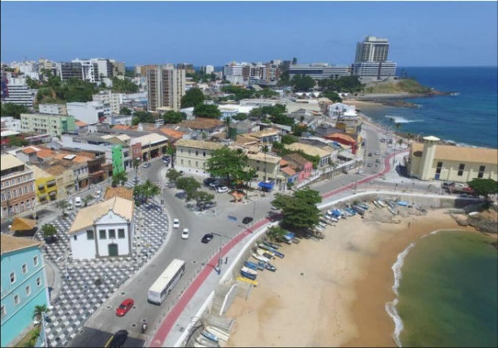 Vista Mar Nascente, Dois Quartos, Novo, No Melhor Do Rio Vermelho, Condominio Club, 1103 Salvador Luaran gambar